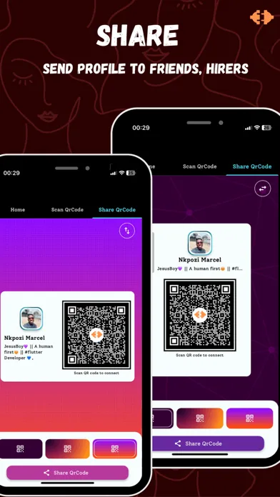 Tangkapan layar Connect me: Digital identity